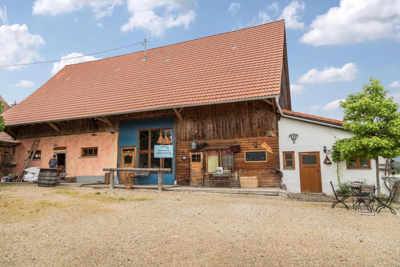 Ferienwohnung Tipihof Sauldorf المظهر الخارجي الصورة